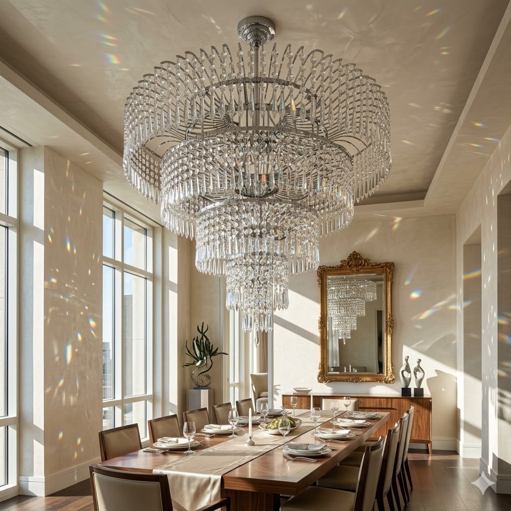 HOHIYA 30 Pack Acrylic Hanging Crystals for Centerpieces Light Reflecting Prisms for Wedding Decorations Christmas Tree Ornaments and Chandelier Pendants DIY Garland for Home Decor